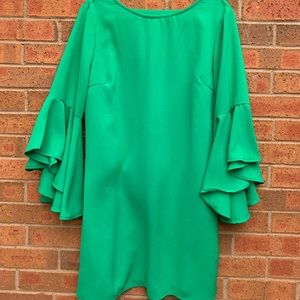 Impressions Bright Emerald cocktail dress. New with tags